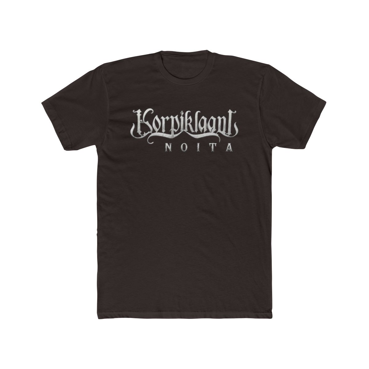 Band Tees × Vintage Korpiklaani Noita Merch Album Tee 2015 rock tee band folk - alternate angle 2, merchandise