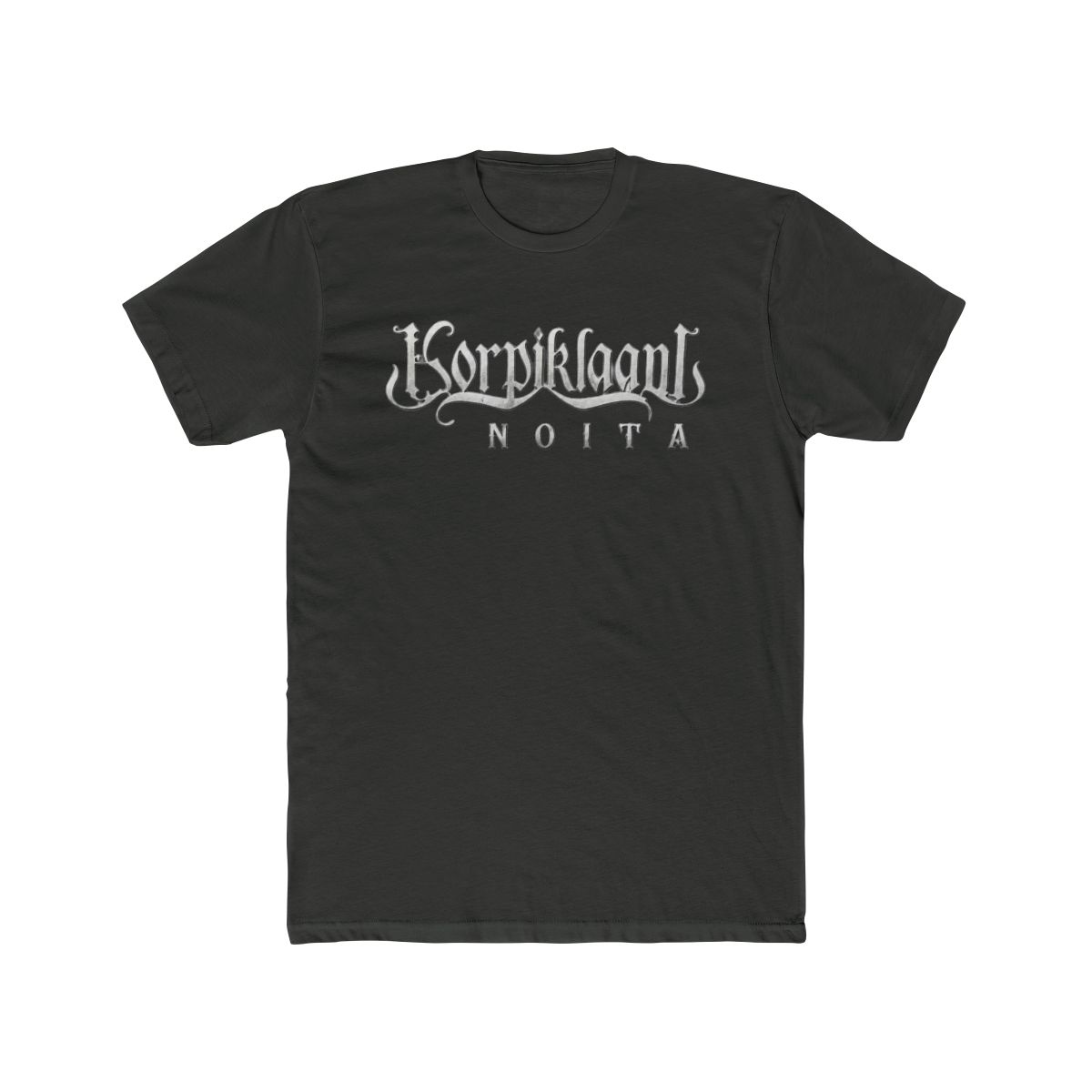 Band Tees × Vintage Korpiklaani Noita Merch Album Tee 2015 rock tee band folk - alternate angle 5, merchandise